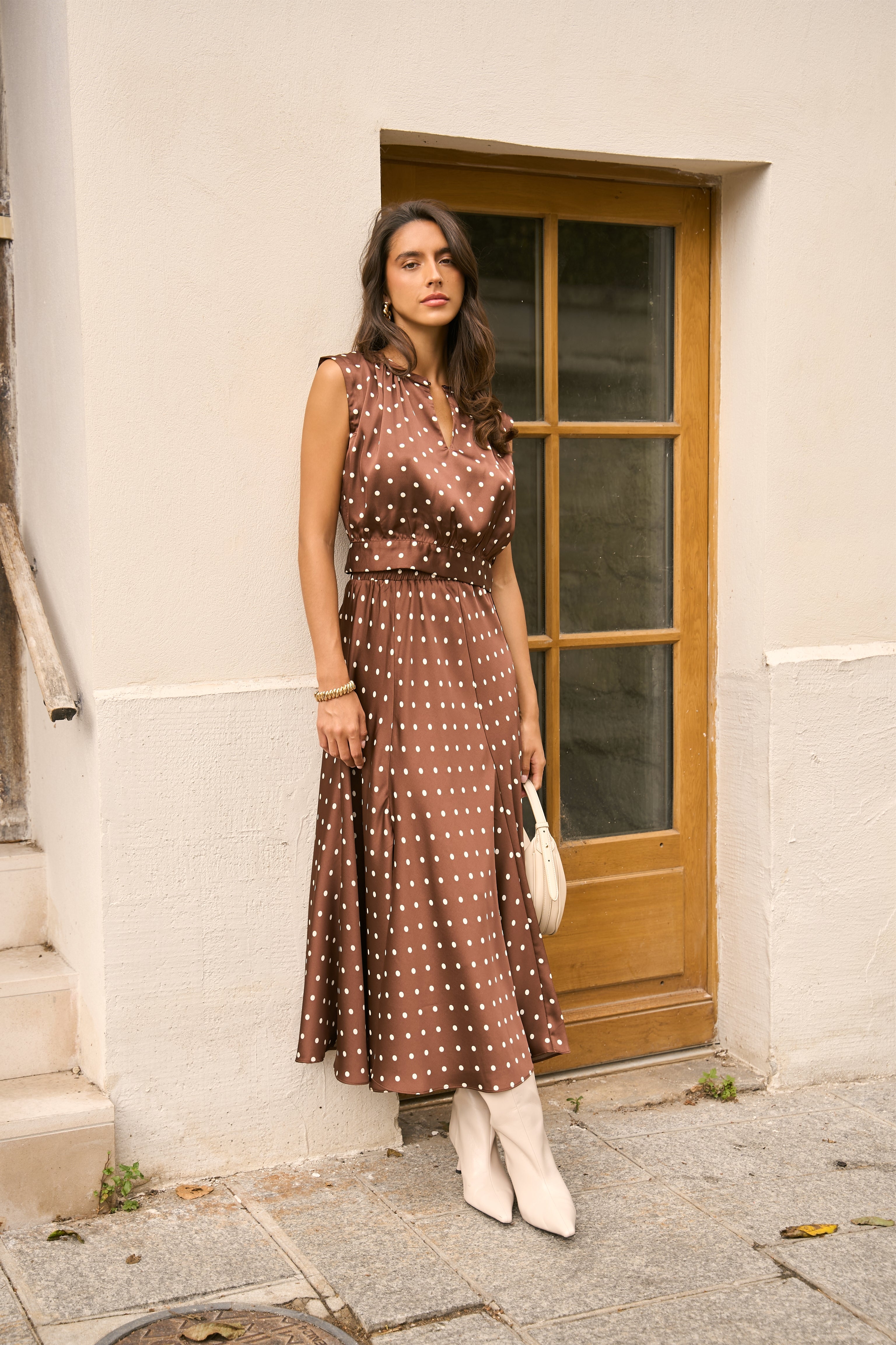 Maguie Silky Crop Top