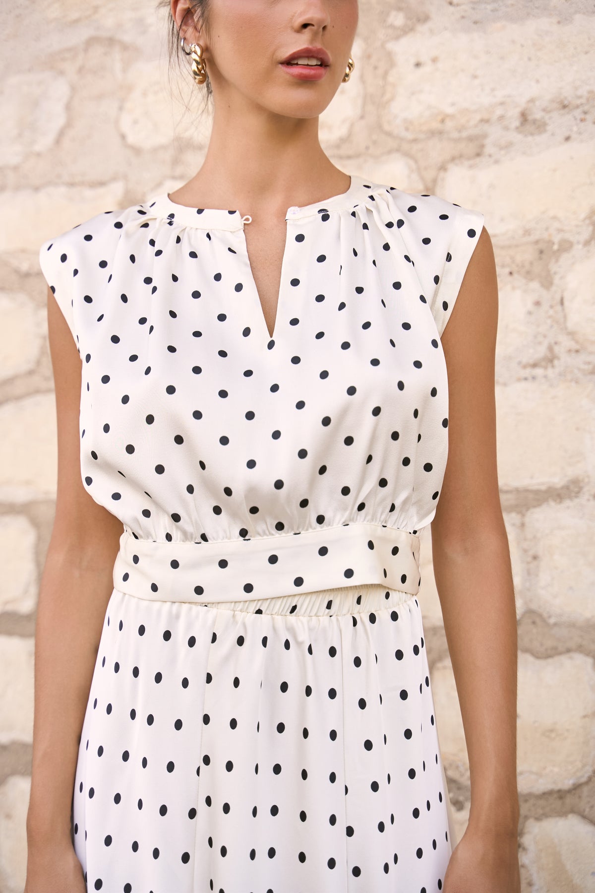 Maguie Silky Crop Top