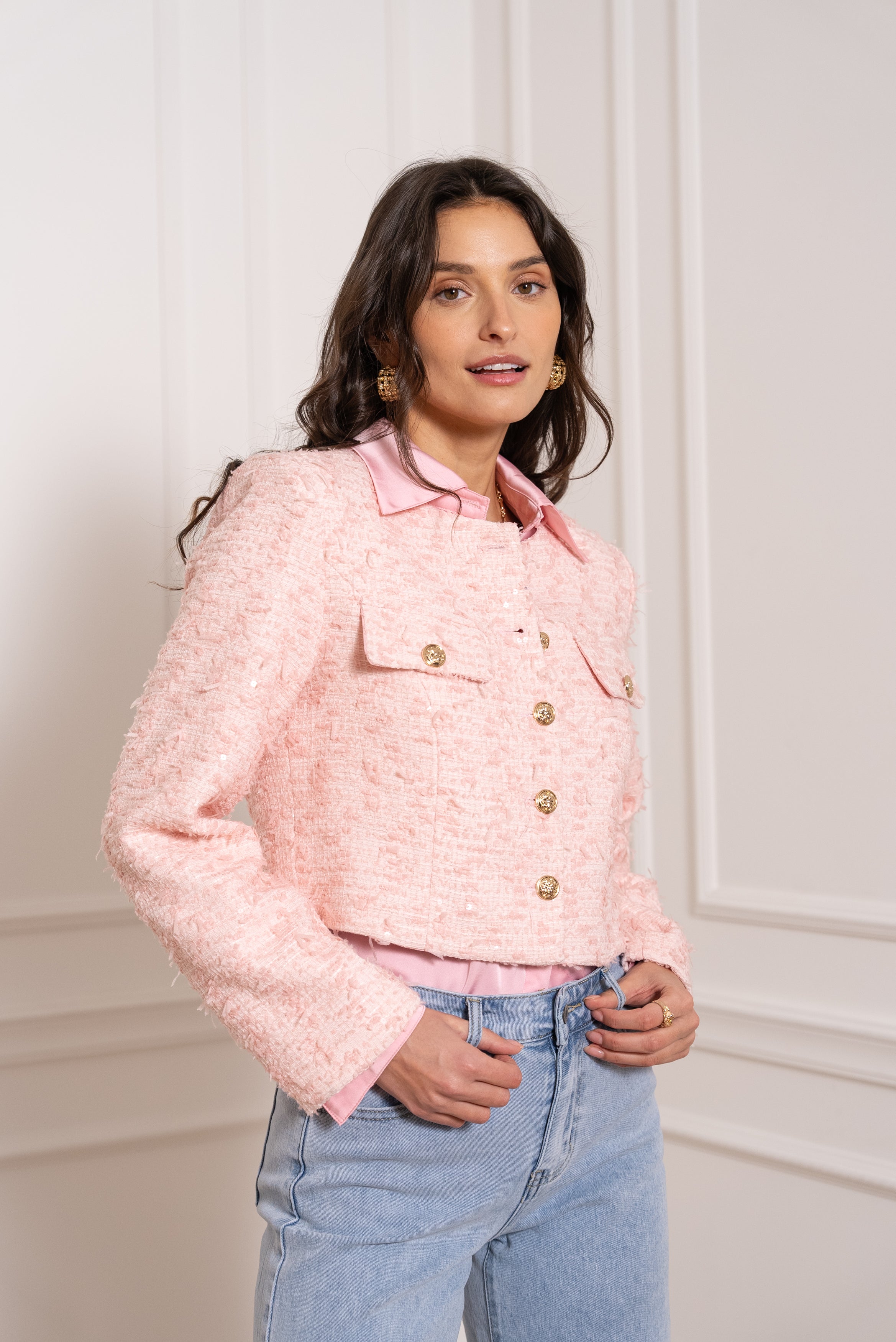 Natacha Double Breasted Blazer Jacket