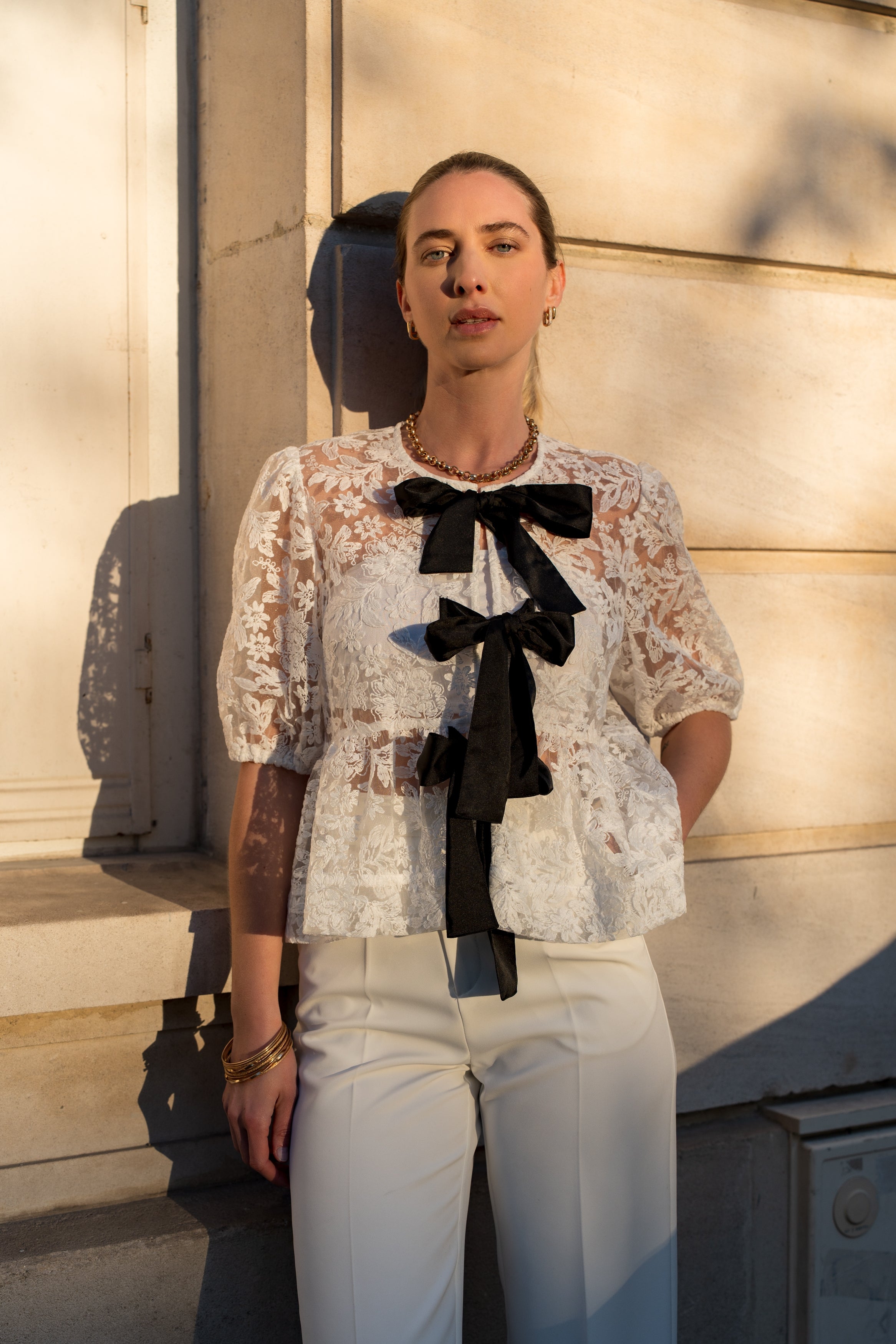 Shiny lurex tank top 