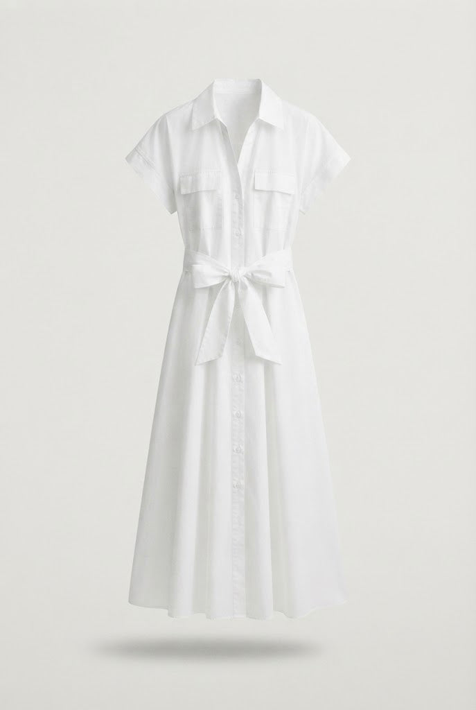 Robe chemise Margot coton