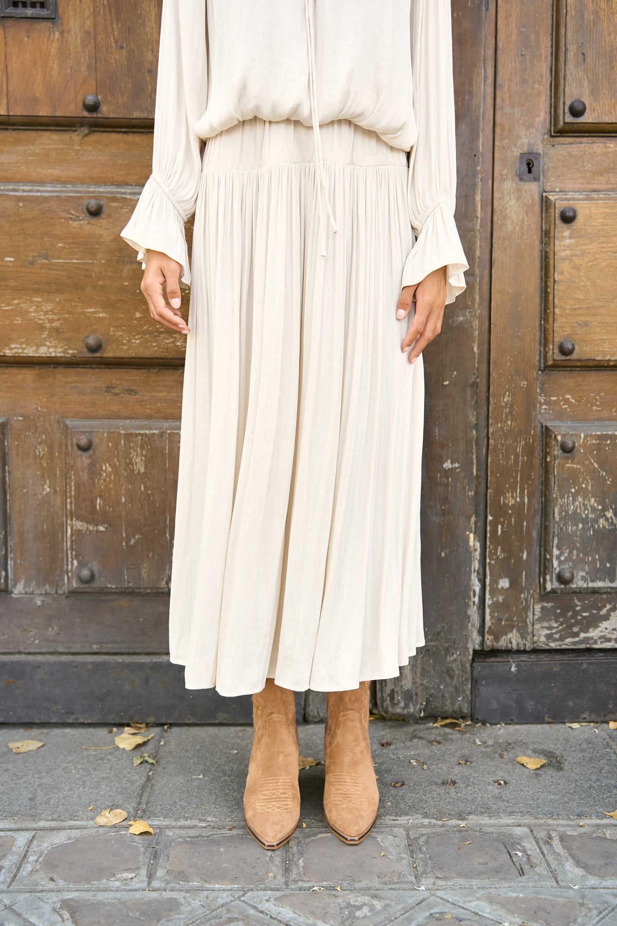 Ariane turtleneck lace blouse 