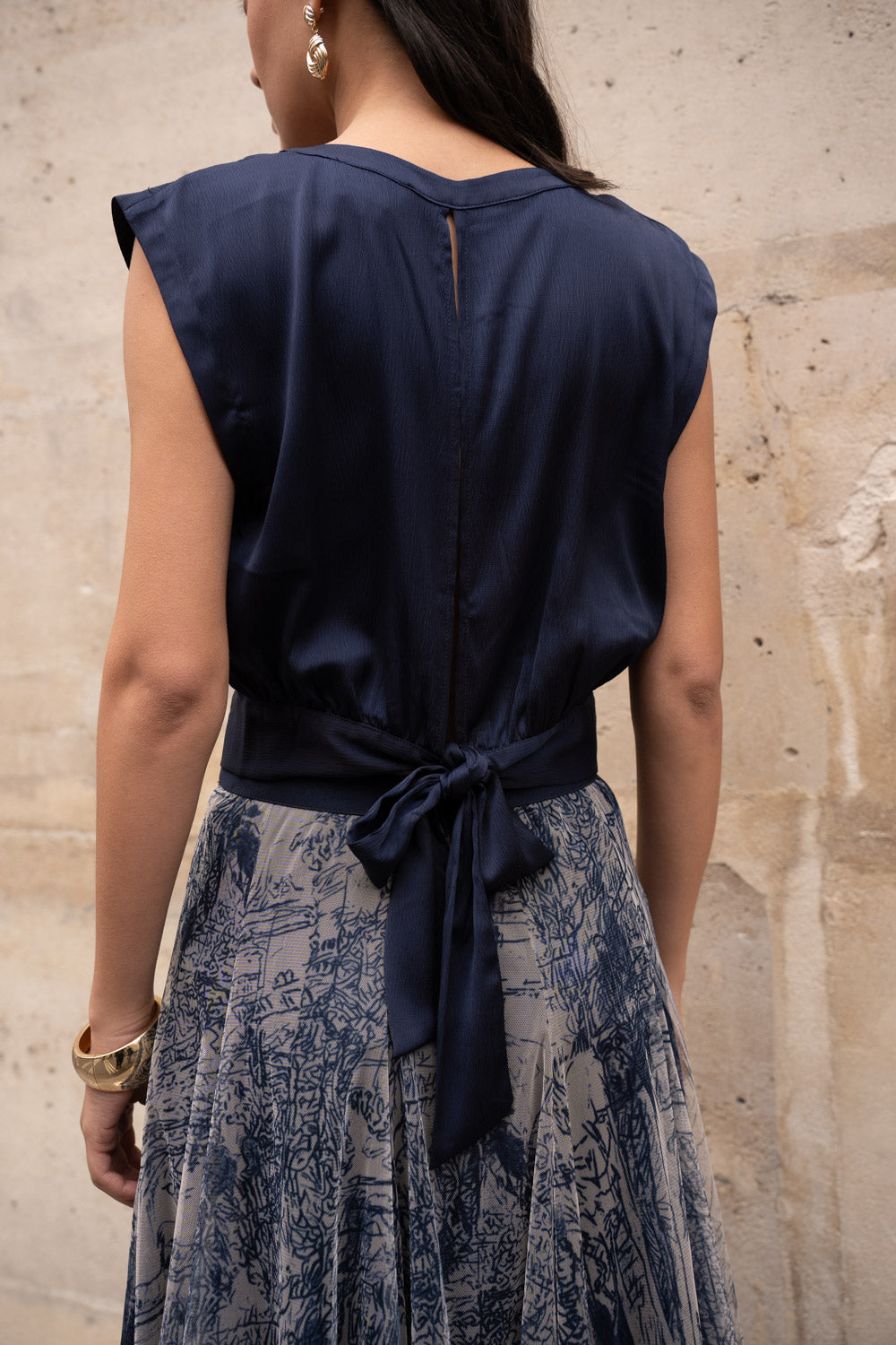 Maguie Silky Crop Top