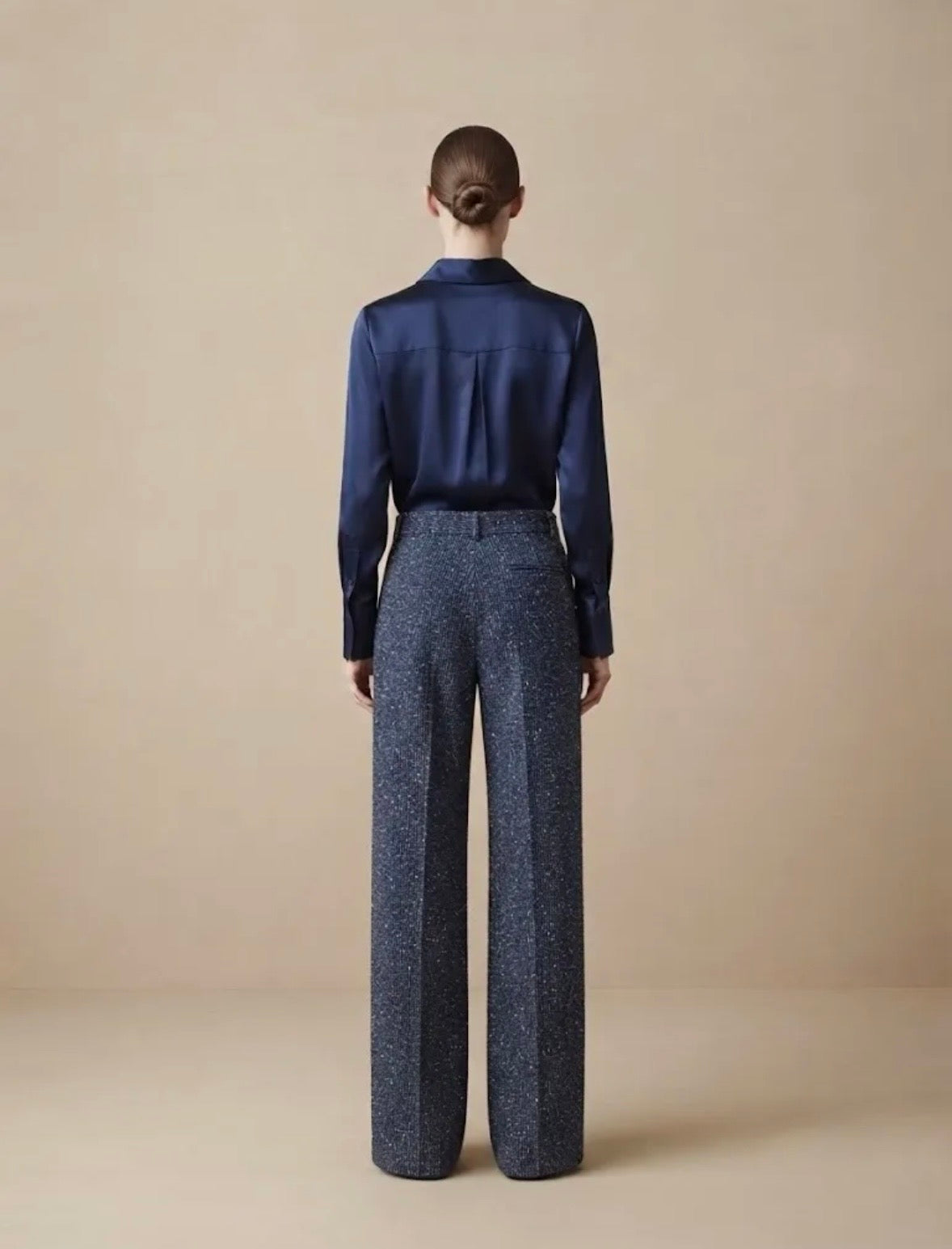 Pantalon Billie en tweed