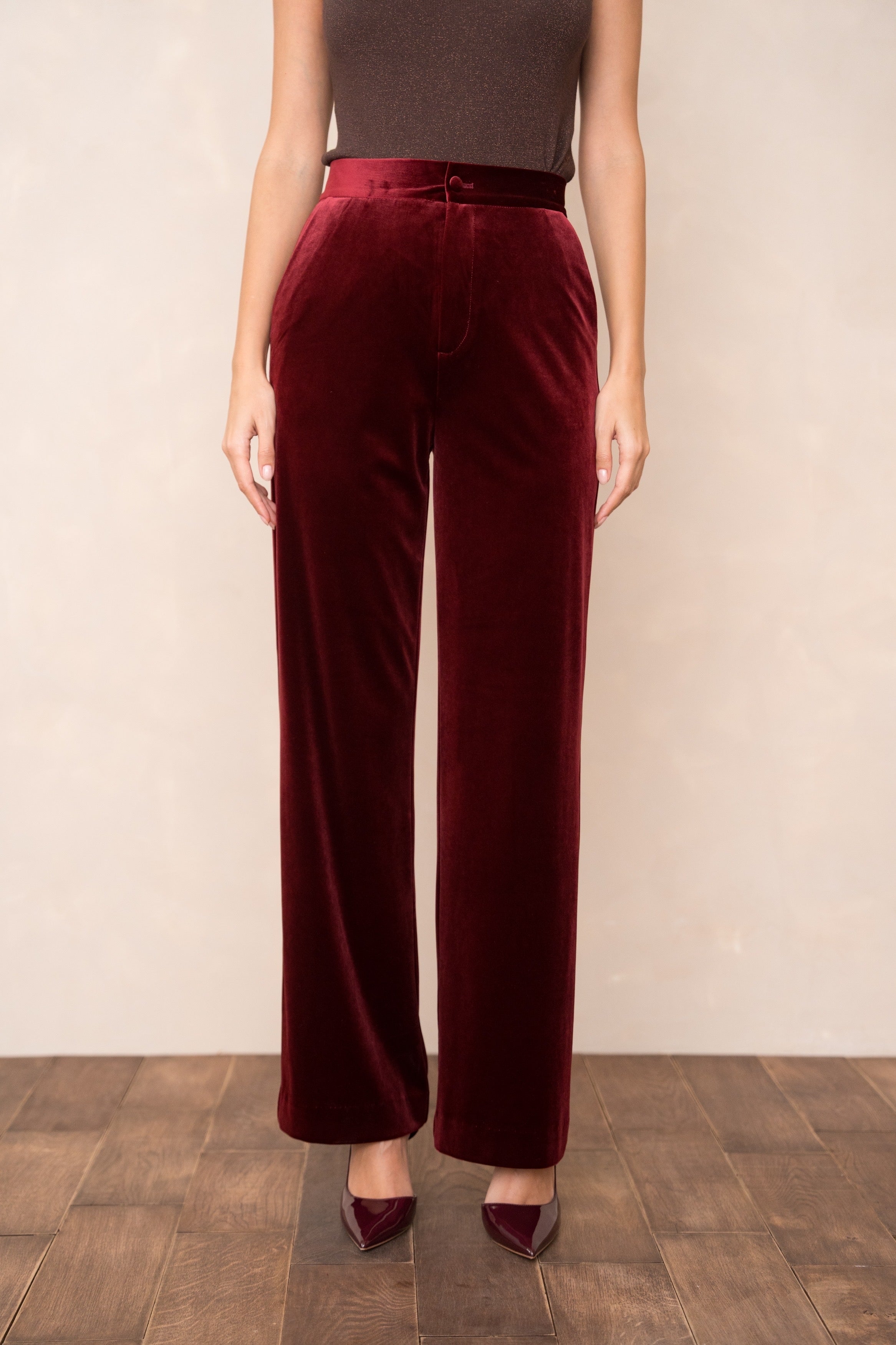 Pantalon Gabrielle en velours