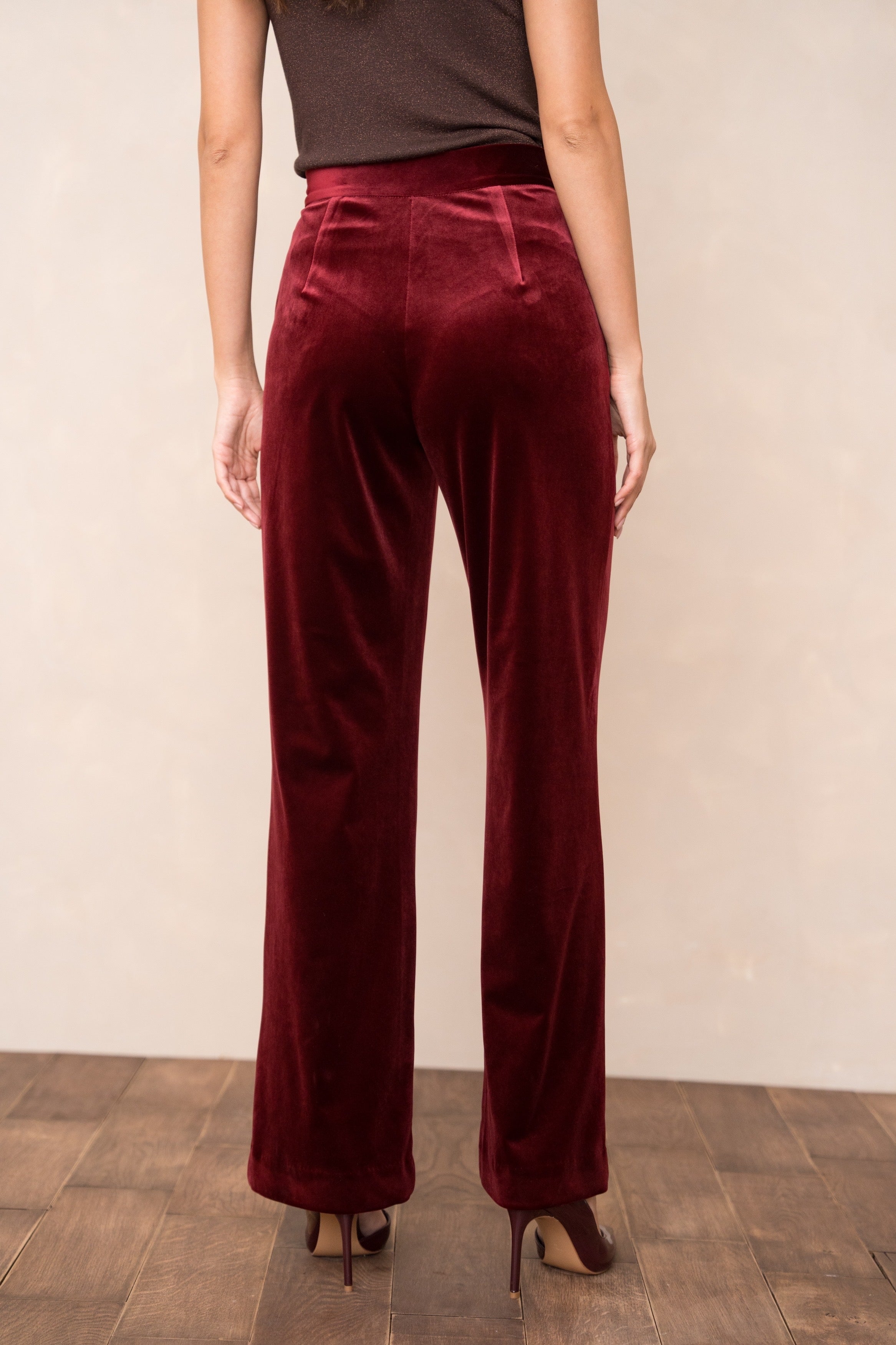 Pantalon Gabrielle en velours