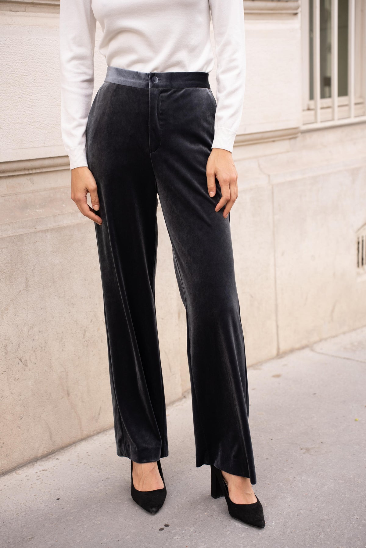 Pantalon Gabrielle en velours