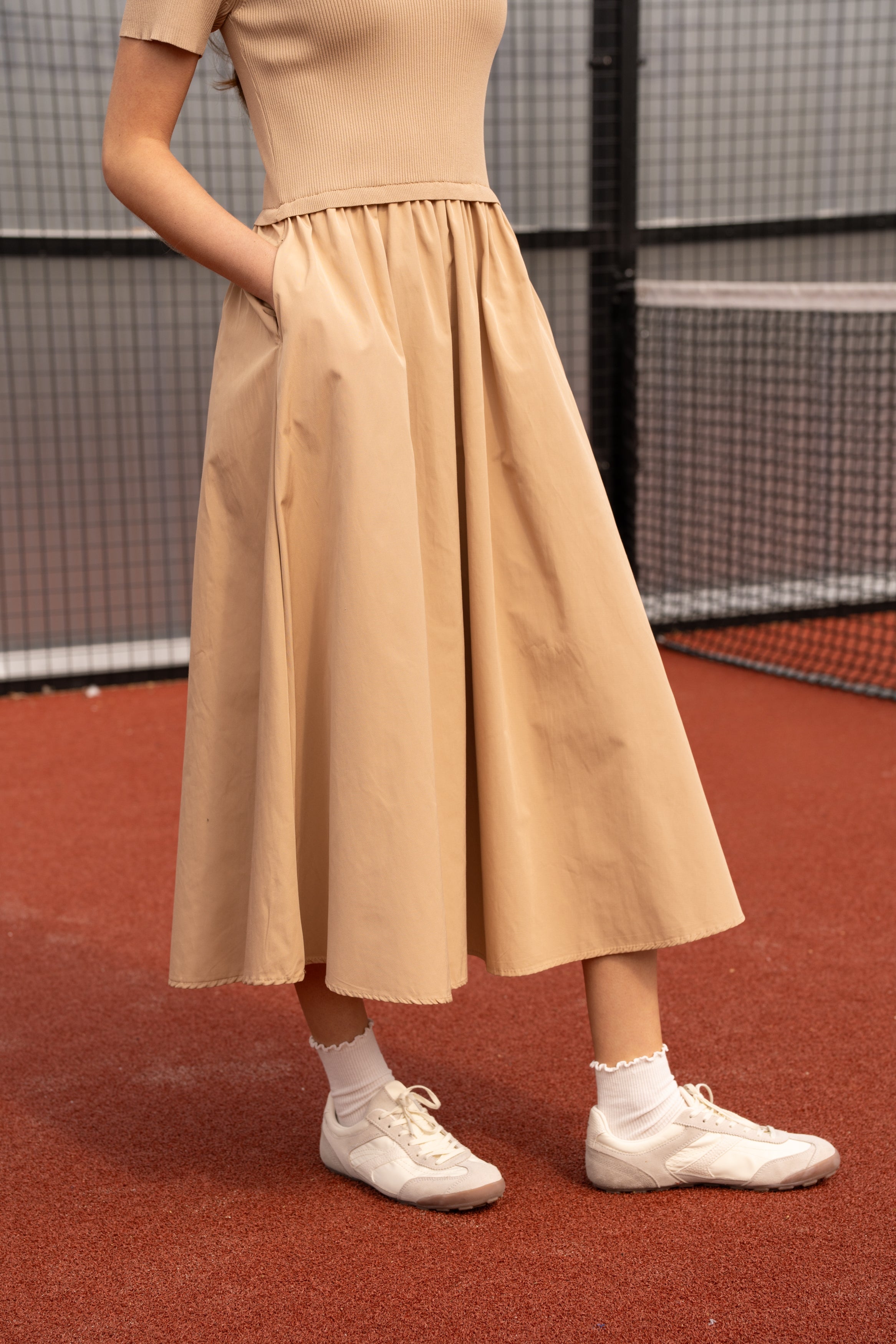 Robe bi-matière Loïs