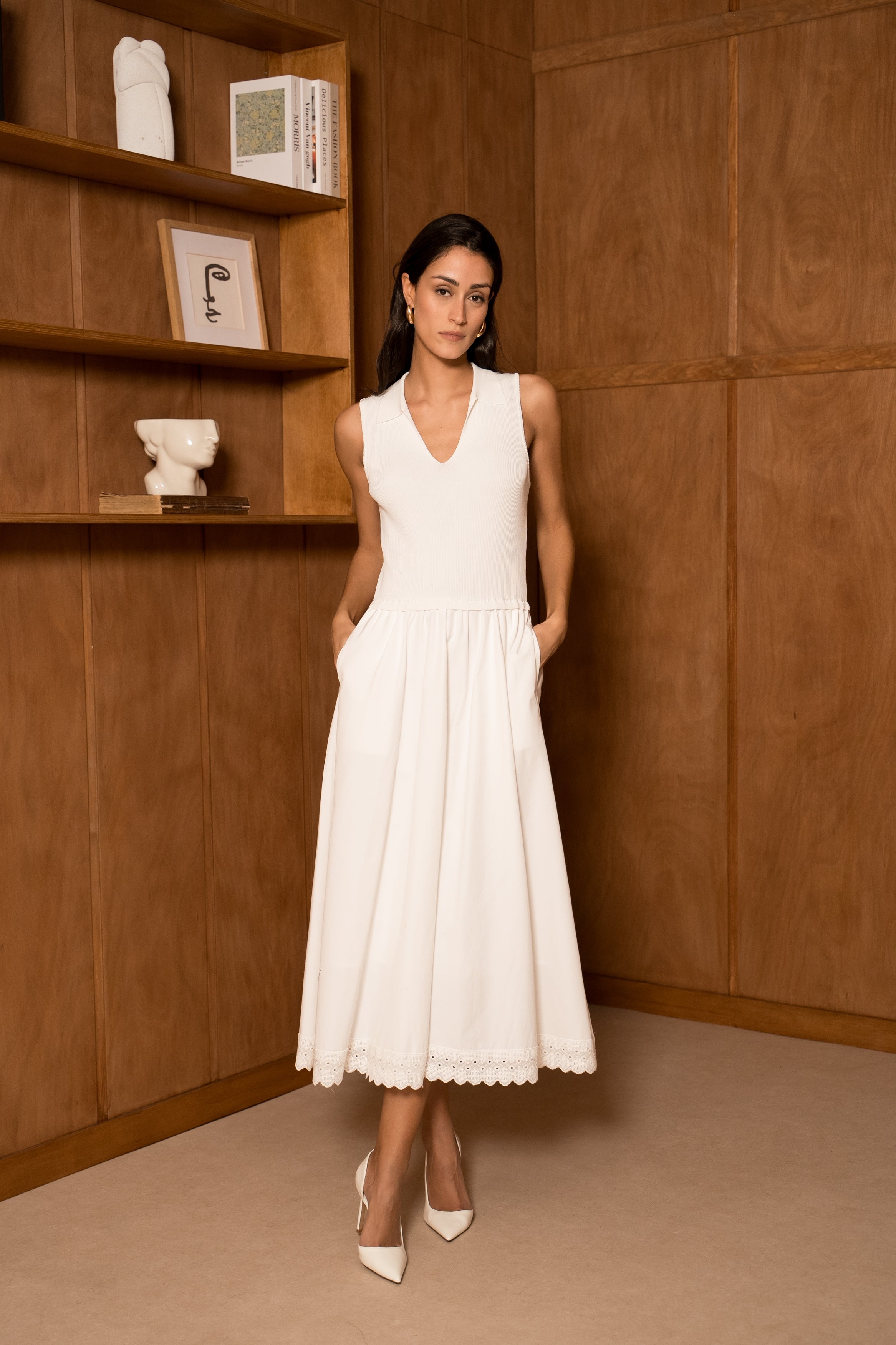 Sonia cotton skater dress 