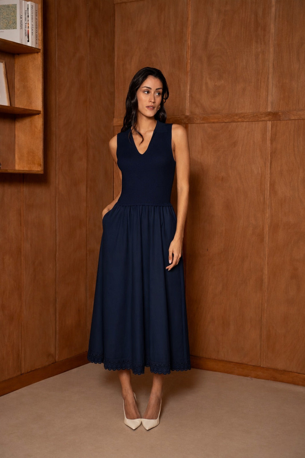 Sonia cotton skater dress 