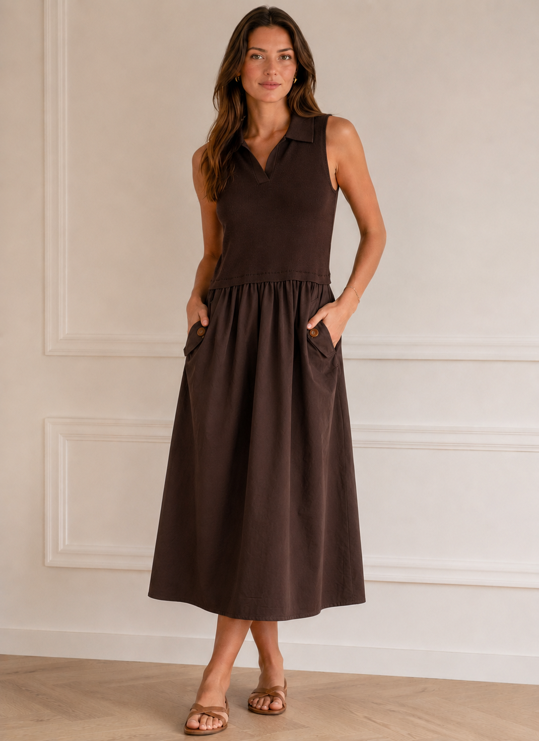 Sonia cotton skater dress 