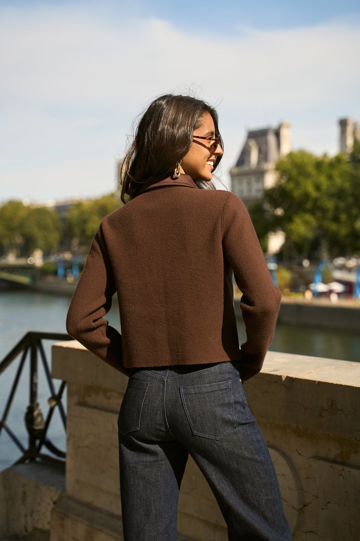 Veste bi-matière Gaëlle