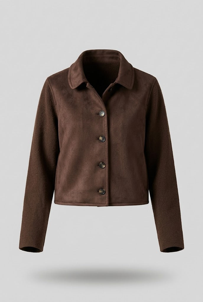 Veste bi-matière Gaëlle