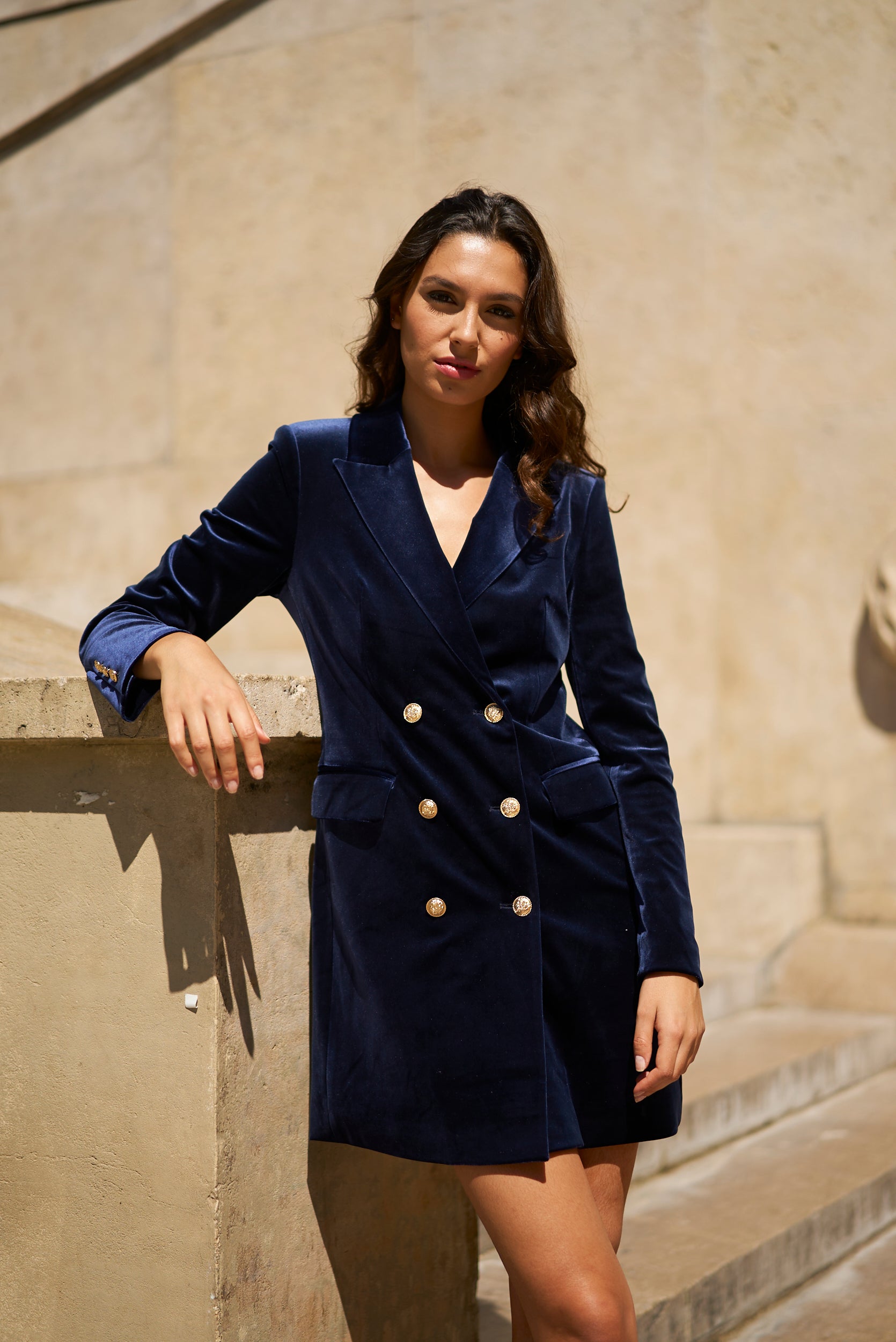 Veste Robe Gaby en velours