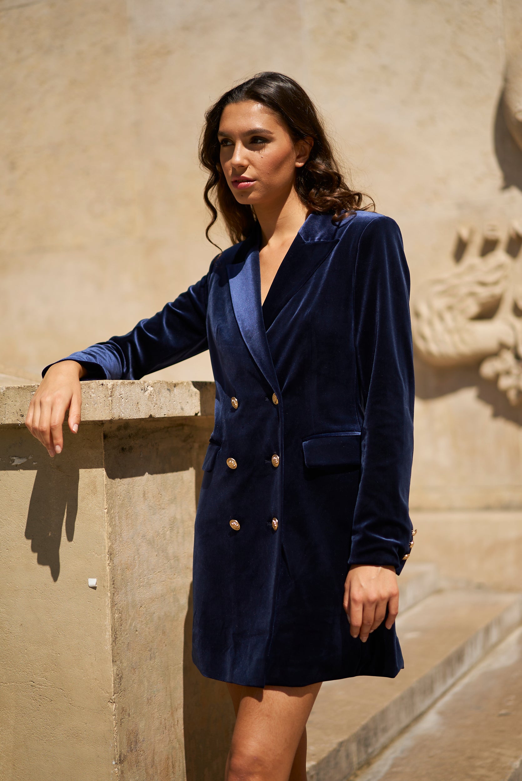 Veste Robe Gaby en velours